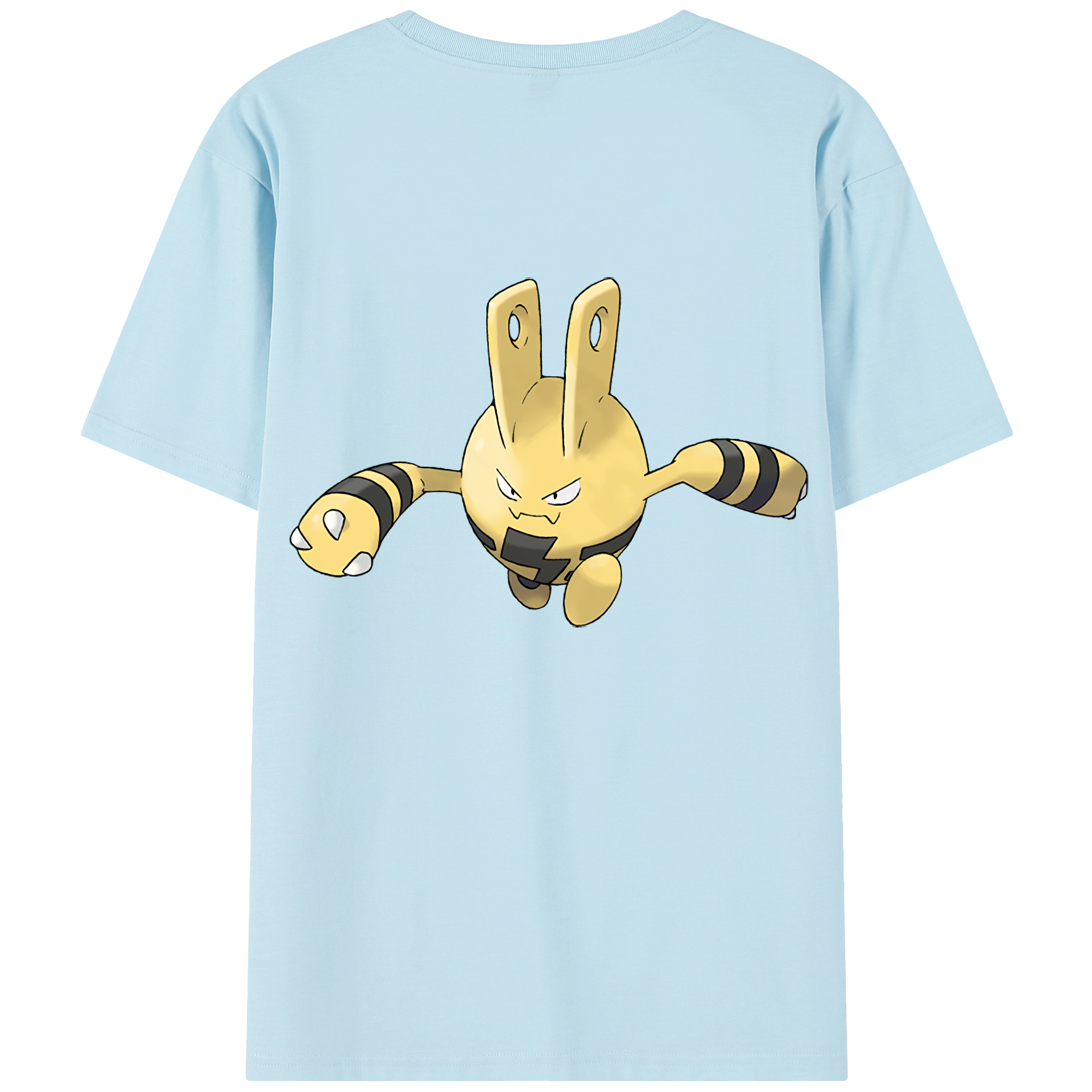 （画像用） ポケットモンスター Pokémon 綿100％半袖Tシャツ（背面プリント）
